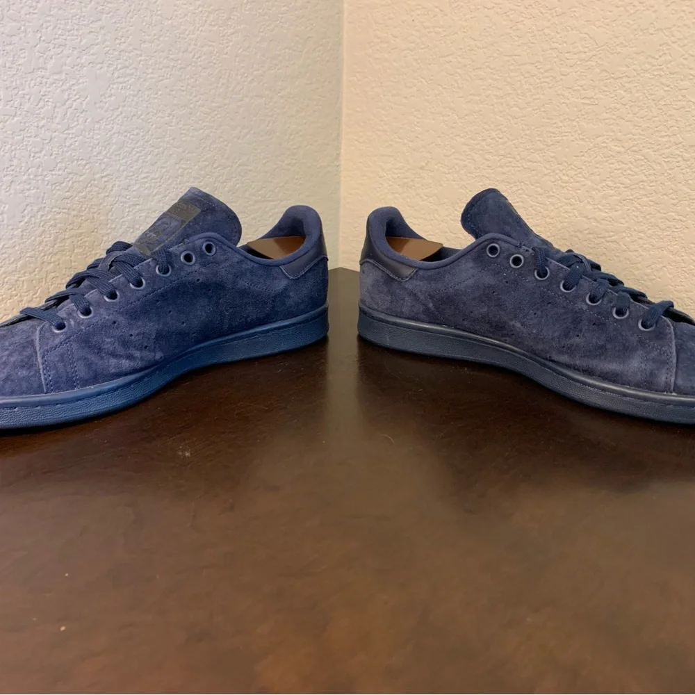 Adidas Stan Smith Navy Suede S75107 Sneaker Men’s Size 9